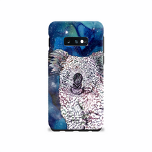 Load image into Gallery viewer, Phone Case Stars Koala Blue
