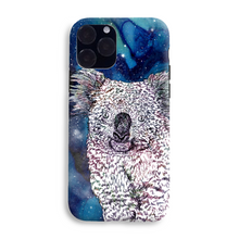 Load image into Gallery viewer, Phone Case Stars Koala Blue