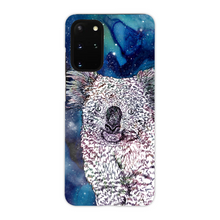 Load image into Gallery viewer, Phone Case Stars Koala Blue