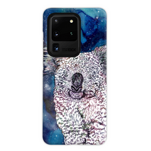 Load image into Gallery viewer, Phone Case Stars Koala Blue