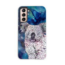 Load image into Gallery viewer, Phone Case Stars Koala Blue