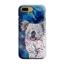Load image into Gallery viewer, Phone Case Stars Koala Blue