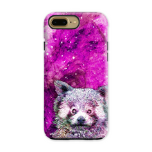 Load image into Gallery viewer, Phone Case Stars Red Panda Pink