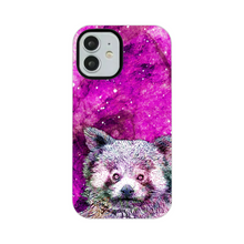 Load image into Gallery viewer, Phone Case Stars Red Panda Pink
