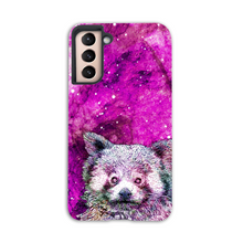 Load image into Gallery viewer, Phone Case Stars Red Panda Pink