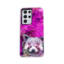 Load image into Gallery viewer, Phone Case Stars Red Panda Pink