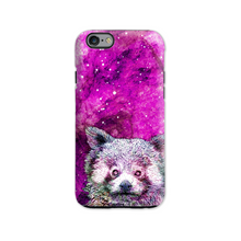 Load image into Gallery viewer, Phone Case Stars Red Panda Pink