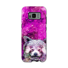 Load image into Gallery viewer, Phone Case Stars Red Panda Pink