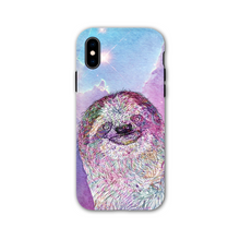 Load image into Gallery viewer, Phone Case Stars Sloth Pink