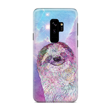 Load image into Gallery viewer, Phone Case Stars Sloth Pink