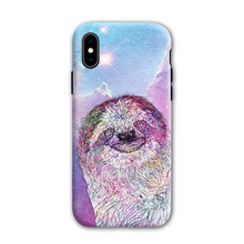 Load image into Gallery viewer, Phone Case Stars Sloth Pink