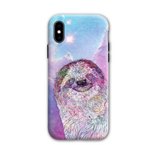 Load image into Gallery viewer, Phone Case Stars Sloth Pink
