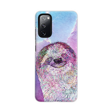 Load image into Gallery viewer, Phone Case Stars Sloth Pink