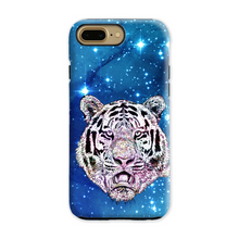 Load image into Gallery viewer, Phone Case Stars Tiger Blue
