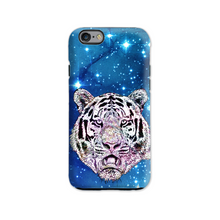 Load image into Gallery viewer, Phone Case Stars Tiger Blue