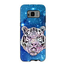 Load image into Gallery viewer, Phone Case Stars Tiger Blue