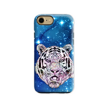 Load image into Gallery viewer, Phone Case Stars Tiger Blue