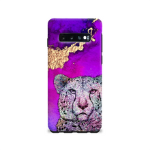 Load image into Gallery viewer, Phone Case Bright Cheetah Purple