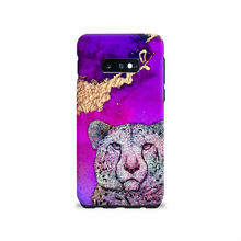 Load image into Gallery viewer, Phone Case Bright Cheetah Purple
