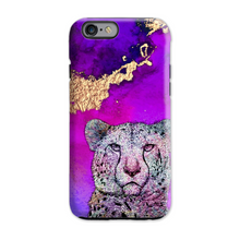Load image into Gallery viewer, Phone Case Bright Cheetah Purple