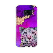 Load image into Gallery viewer, Phone Case Bright Cheetah Purple