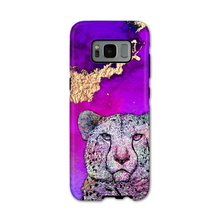 Load image into Gallery viewer, Phone Case Bright Cheetah Purple