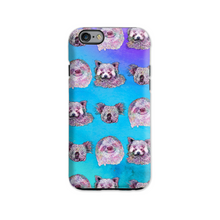 Load image into Gallery viewer, Phone Case Bright Minis Blue