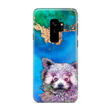 Load image into Gallery viewer, Phone Case Bright Red Panda Blue