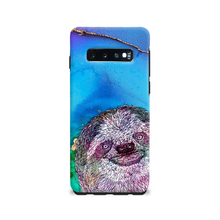Load image into Gallery viewer, Phone Case Bright Sloth Blue