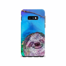 Load image into Gallery viewer, Phone Case Bright Sloth Blue