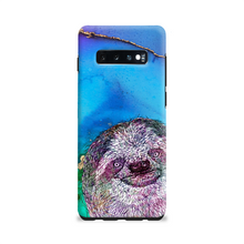 Load image into Gallery viewer, Phone Case Bright Sloth Blue