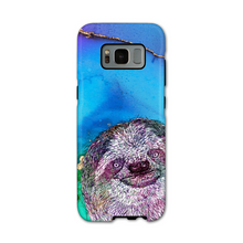 Load image into Gallery viewer, Phone Case Bright Sloth Blue