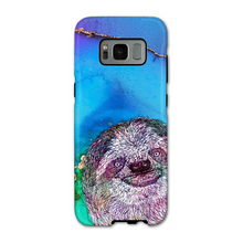 Load image into Gallery viewer, Phone Case Bright Sloth Blue