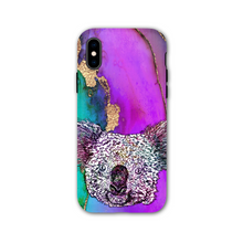 Load image into Gallery viewer, Phone Case Bright Koala Purple