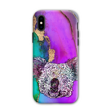 Load image into Gallery viewer, Phone Case Bright Koala Purple