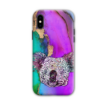 Load image into Gallery viewer, Phone Case Bright Koala Purple