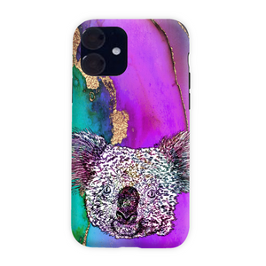 Phone Case Bright Koala Purple