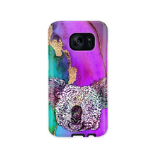 Load image into Gallery viewer, Phone Case Bright Koala Purple