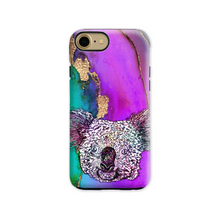 Load image into Gallery viewer, Phone Case Bright Koala Purple