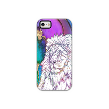 Load image into Gallery viewer, Phone Case Bright Lion Purple