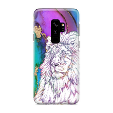 Load image into Gallery viewer, Phone Case Bright Lion Purple