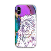 Load image into Gallery viewer, Phone Case Bright Lion Purple