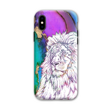 Load image into Gallery viewer, Phone Case Bright Lion Purple