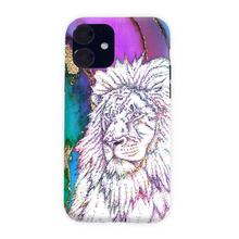 Load image into Gallery viewer, Phone Case Bright Lion Purple