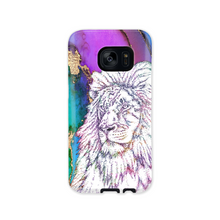 Load image into Gallery viewer, Phone Case Bright Lion Purple