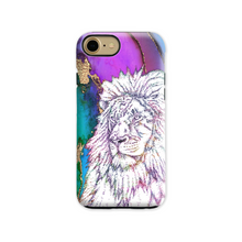 Load image into Gallery viewer, Phone Case Bright Lion Purple