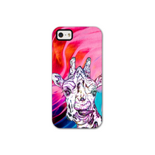 Load image into Gallery viewer, Phone Case Bright Giraffe Pink