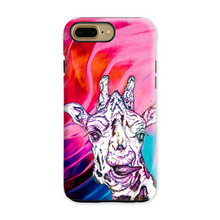 Load image into Gallery viewer, Phone Case Bright Giraffe Pink