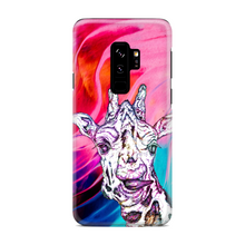 Load image into Gallery viewer, Phone Case Bright Giraffe Pink