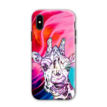 Load image into Gallery viewer, Phone Case Bright Giraffe Pink